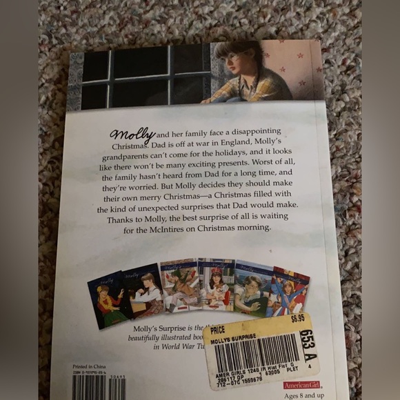 American Girl Molly Soft Back Books! - Picture 3 of 7